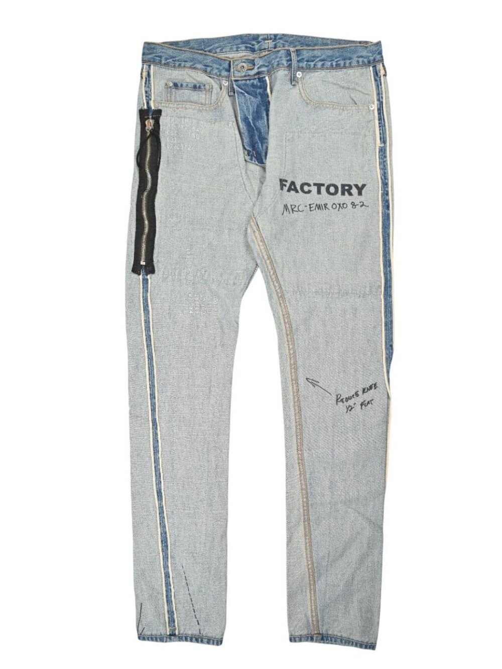 Mr. Completely Inside Out Jeans in Blue